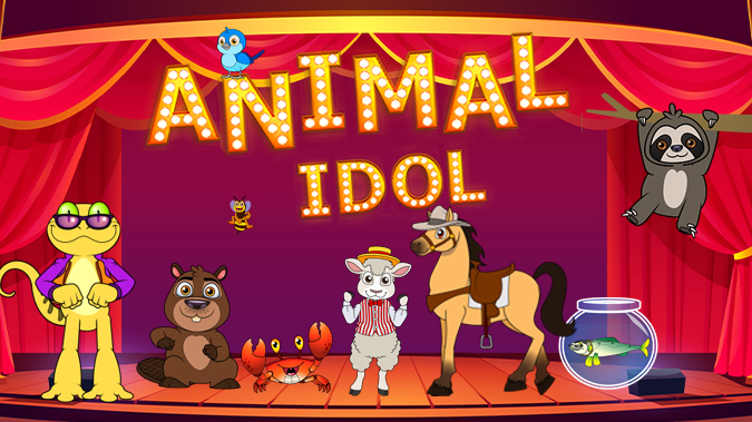 Animal Idol voice controlled game cover